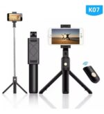 K07 Bluetooth Selfie Stick & Tripod Uzaktan Kumandalı - Görsel 4