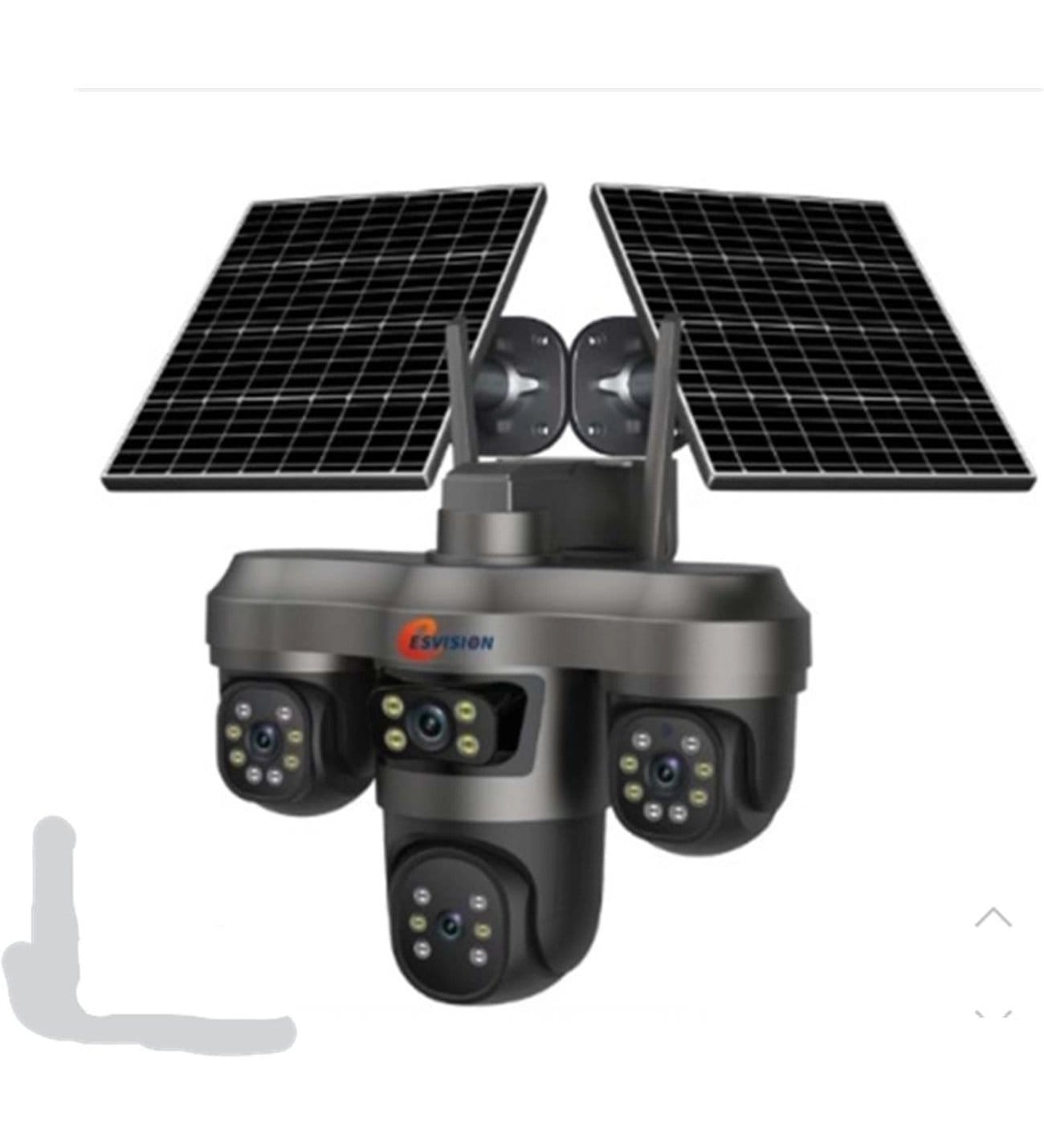 kamera esvision Esvision Es560 4 4 Kameralı Sim Kartlı Solar Güvenlik Kamerası - Görsel 1